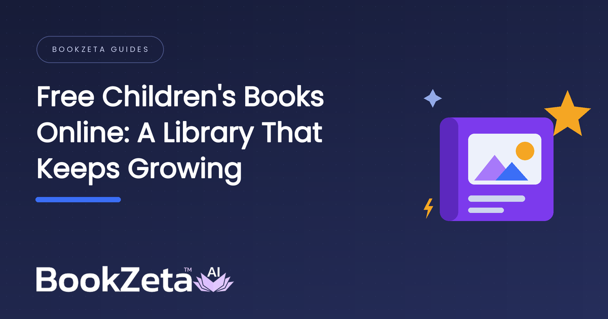 Free Children's Books Online: A Library That Keeps Growing