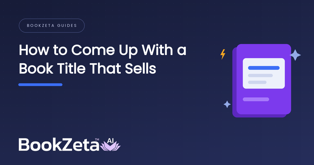 How to Come Up With a Book Title That Sells