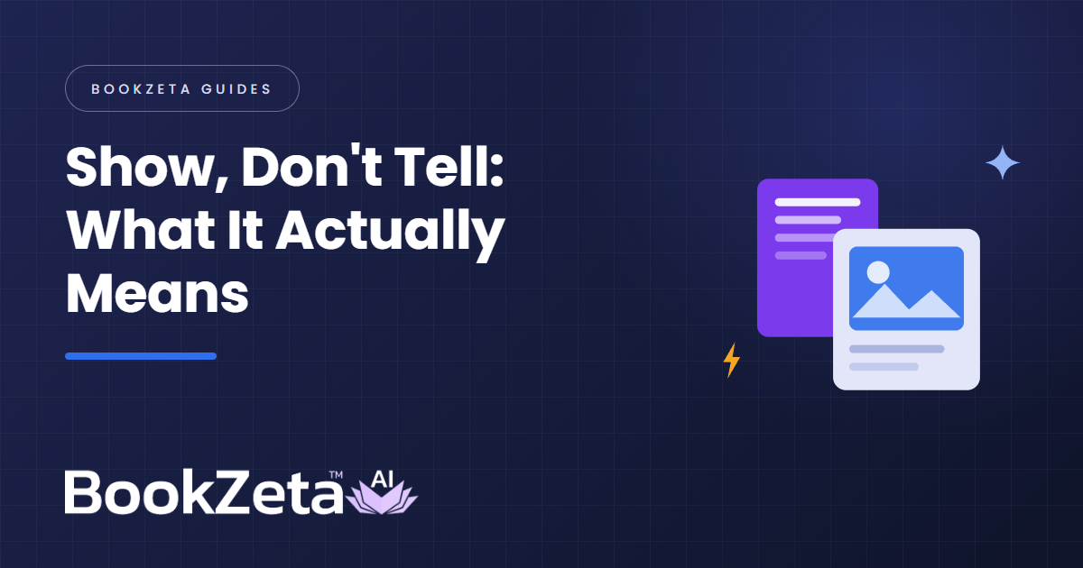 Show, Don't Tell: What It Actually Means (and When to Ignore It)